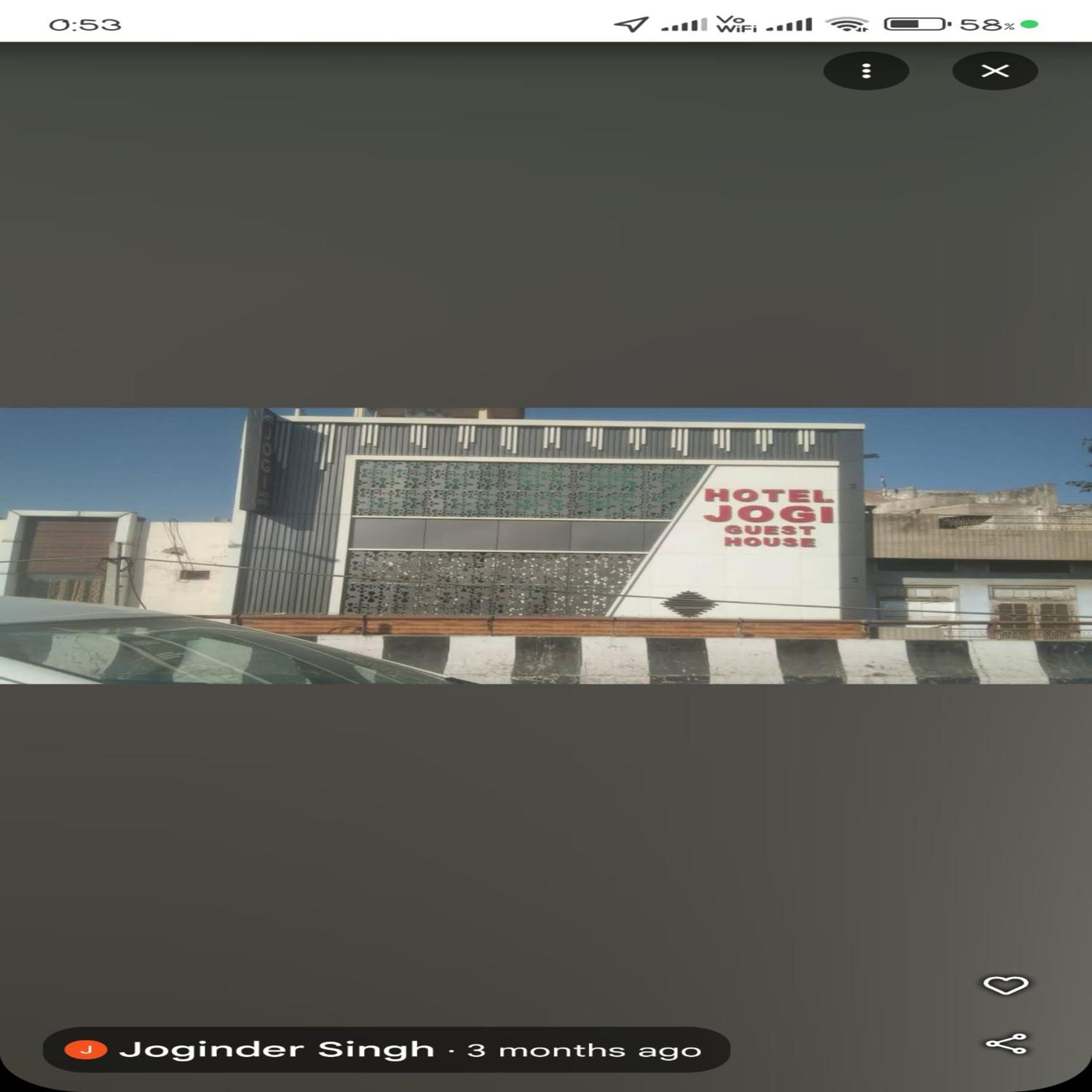 Hotel Jogi Guest House Welcome All Families, Friends, Groups, Couples, Singles Fully Airconditioner, Attach Washrooms, Lift, Wifi, 24 Hours Room Service, Power Backup Amritsar Exterior photo